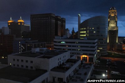 Buffalo at Night from the Embassy Suites
