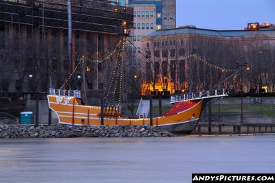 Columbus at Night