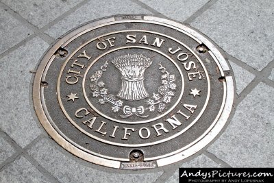 City of San Jose manhole cover