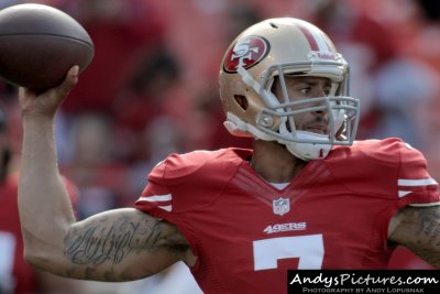 San Francisco 49ers QB Colin Kaepernick