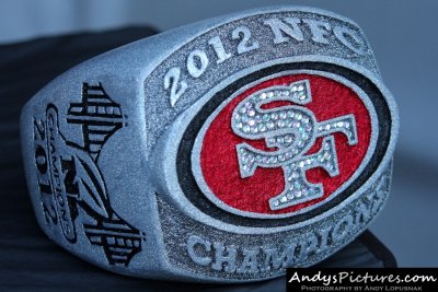 San Francisco 49ers 2012 NFC Championship ring