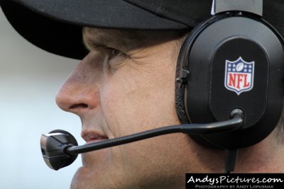 San Francisco 49ers head coach Jim Harbaugh