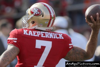 San Francisco 49ers QB Colin Kaepernick