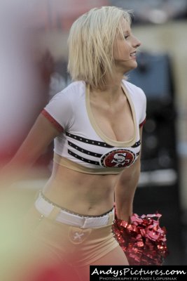 San Francisco 49ers cheerleaders 