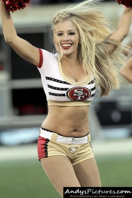 San Francisco 49ers cheerleaders 