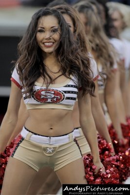 San Francisco 49ers cheerleaders 