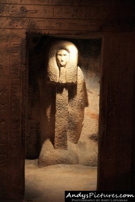 Rock Cut Tomb - Rosicrucian Egyptian Museum
