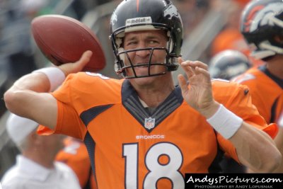 Denver Broncos QB Peyton Manning