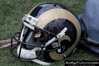 St. Louis Rams football helmet
