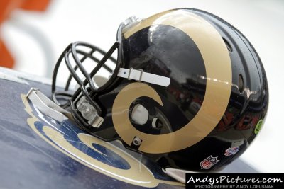 St. Louis Rams football helmet