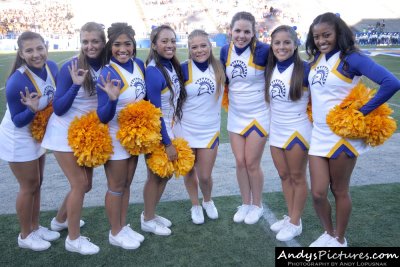 San Jose State Spartans cheerleaders
