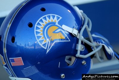 San Jose State Spartans football helmet