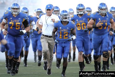 San Jose State Spartans head coach Ron Caragher