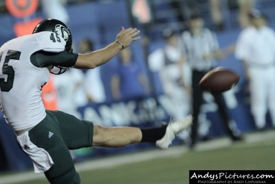 Sacramento State Hornets punter Justin Weldon