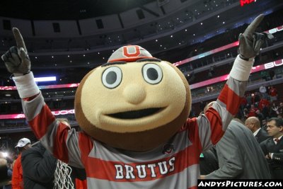 Brutus - Ohio State Buckeyes mascot
