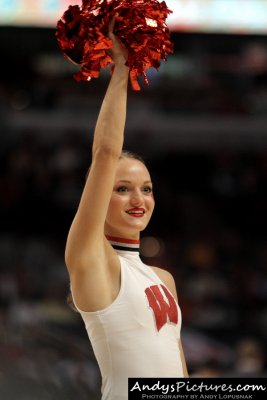 Wisconsin Badgers cheerleaders