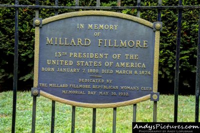 Millard Fillmore burial site - 13th US president