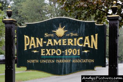 1901 Pan-American Exposition sign