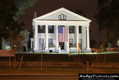 Wilcox House at Night