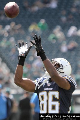 San Diego Chargers WR Vincent Brown