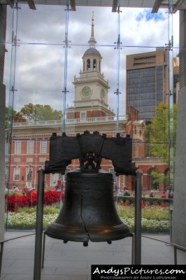 The Liberty Bell and Independence Hall