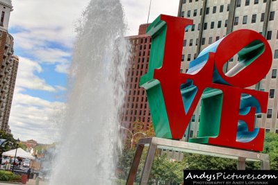 Philadelphia's LOVE sign