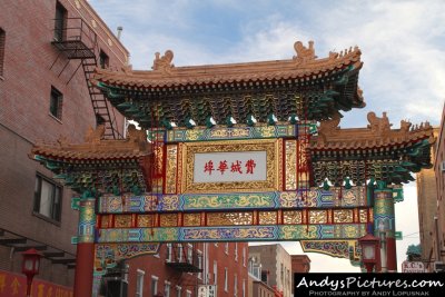 Philadelphia's Chinatown Gate