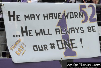 Ray Lewis banner