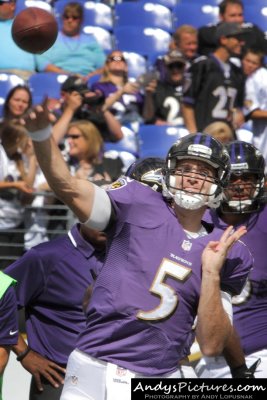 Baltimore Ravens QB Joe Flacco