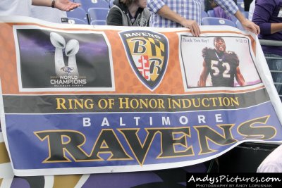 Ray Lewis Ring of Honor baner