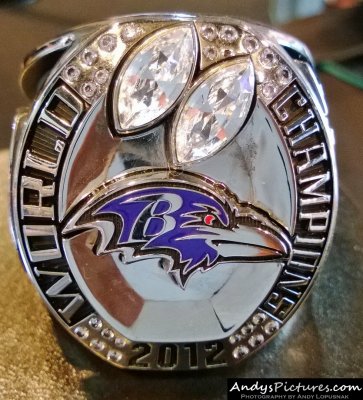 Baltimore Ravens Super Bowl ring