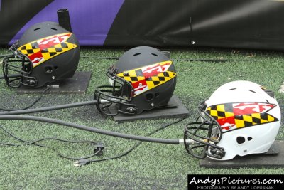 Maryland Terrapins helmets