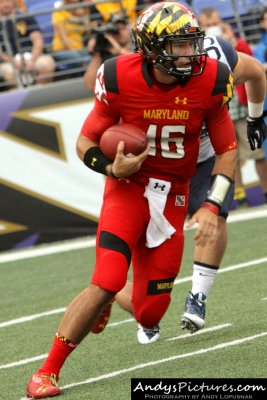 Maryland Terrapins QB C.J. Brown