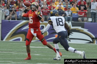 Maryland Terrapins QB C.J. Brown