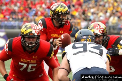 Maryland Terrapins QB C.J. Brown