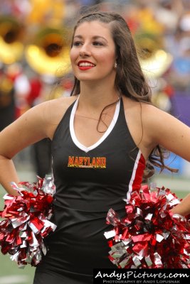 Maryland Terrapins Cheerleader