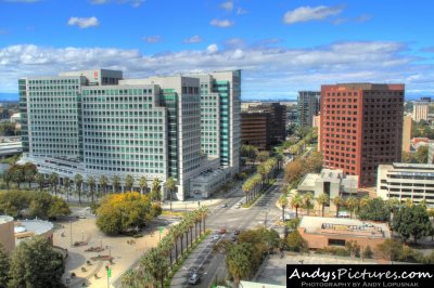 Downtown San Jose as seen from the Hilton San Jose