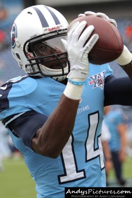 Tennessee Titans WR Michael Preston