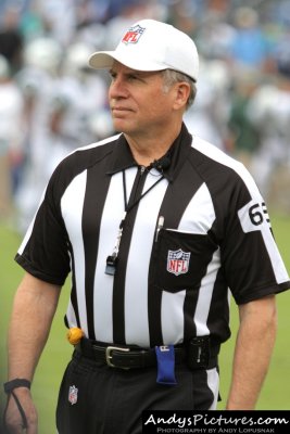 NFL head referee Walt Anderson