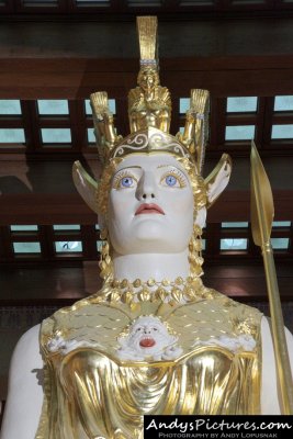 Nashville's Parthenon - statue of Athena
