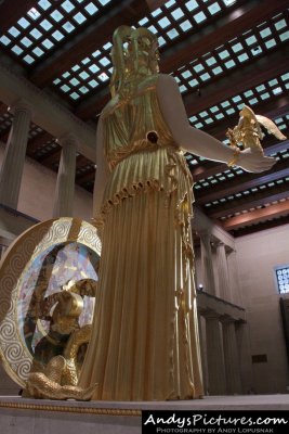 Nashville's Parthenon - statue of Athena