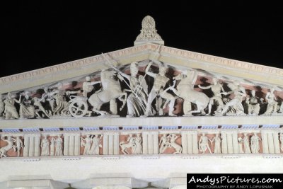 Nashville's Parthenon at Night