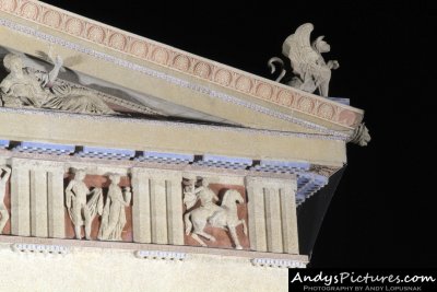 Nashville's Parthenon at Night
