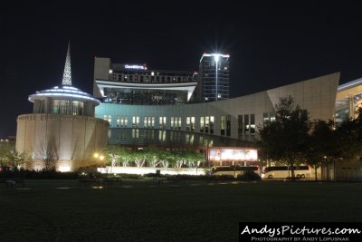 Country Music Hall of Fame at Night