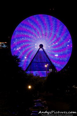 Ferris Wheel at Night