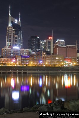 Downtown Nashville at Night