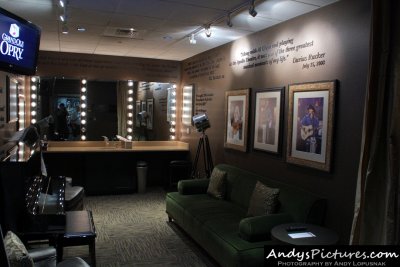 Grand Ole Opry dressing room