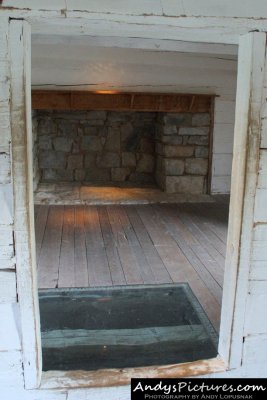 Inside a slave house