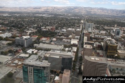 Aerial of San Jose, CA