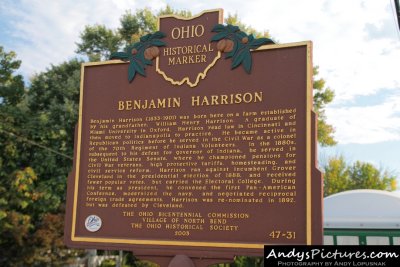 Benjamin Harrison Historical Marker